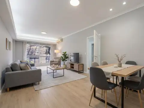 Departamento 4 ambientes (Piso 1) - Balcón corrido - Recoleta