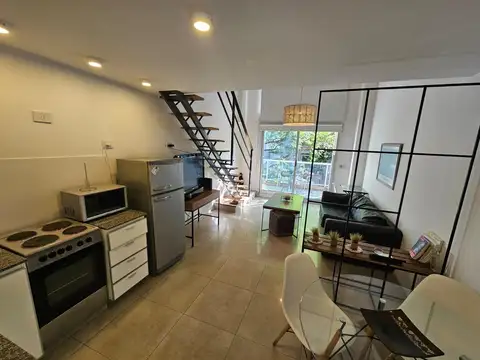 Departamento 2 ambientes con 2 baños