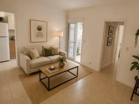 Depto Tipo Casa 2 ambientes con 1 baño