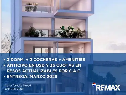 Departamento en Venta de 4 ambientes