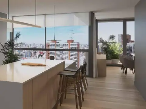 Departamento 4 ambientes con 5 baños