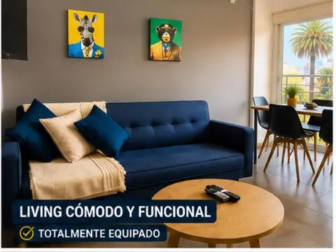 ALQUILER TEMPORAL CENTRO SAN MIGUEL, 2 AMBIENTES - Serrano al 1500