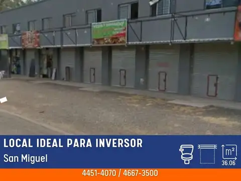Local - Venta - Argentina, San Miguel - Int. Irigoin 2050