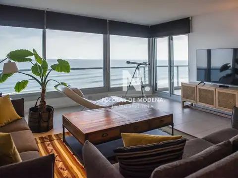 Espectacular departamento frente al mar en venta, 2 dorm + dep en venta. Torre La Parc II