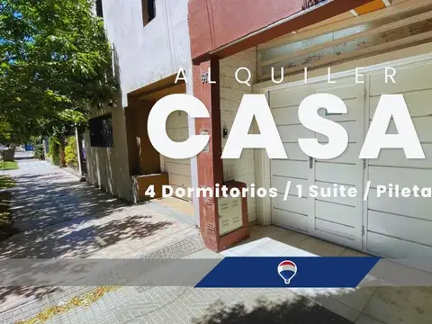 VENTA CASA 4 DORMITORIOS CON PILETA, CENTRO ESTE