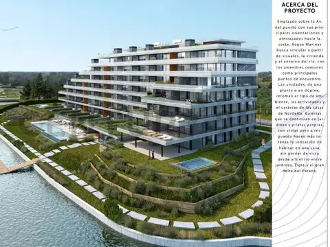 Departamento en Venta en Nordelta Bahía Grande, USD 684.400