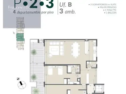 Departamento en Venta en Nordelta, Partido de Tigre