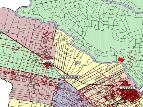 Isla en venta 80 has en Zárate