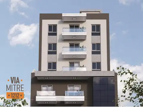 Exc.Depto Vta 2 Dorm c/balcon en obra Mitre al 1200