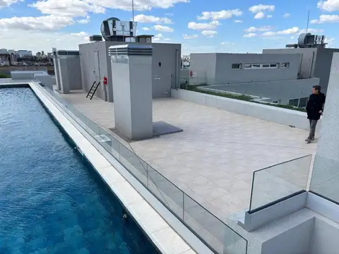 Dpto 2amb a estrenar con seguridad, amenities y cochera
