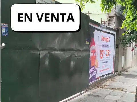 LOTE EN VENTA EN LA ZONA DE VILLA URQUIZA
