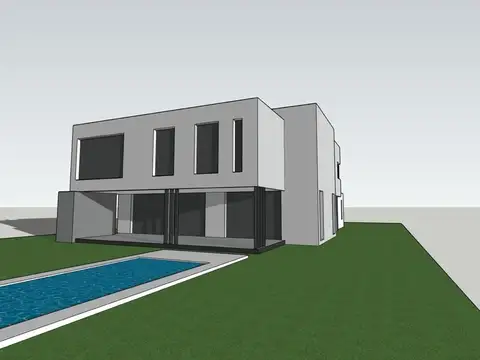 Casa al agua con pileta.