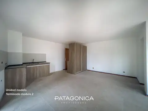 VENTA- PB B- Departamento  Monoambiente c/cochera y amenities en construcción,  Villa la Angostura