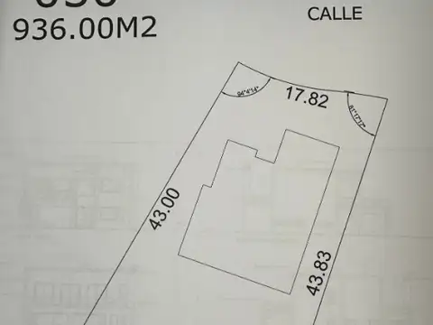 Terreno en Venta de 936,0 m2