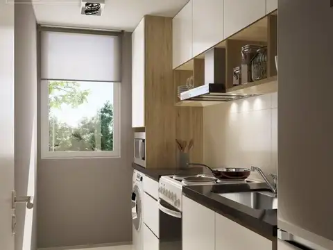 Departamento 3 ambientes con 1 baño