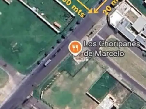 Terreno en Venta 50  mts Fondo