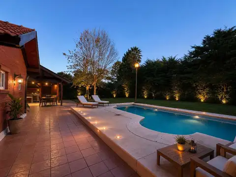Casa de 4 ambientes con pileta en alquiler / venta