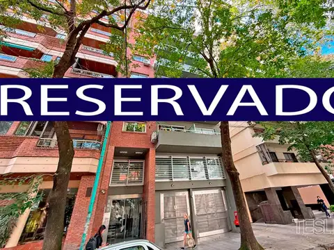 Piso alto 1 dormitorio Cochera fija Amenities Las Cañitas