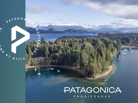 Venta - Exclusivo lote 4.000 m2 con costa de lago en Puerto Manzano – Villa La Angostura.