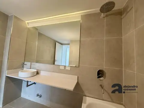 Departamento 3 ambientes con 2 baños