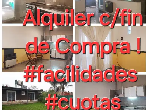 Alquiler con fin de compra Funes centro oportunidad con dominio de 3 casas a la venta facilidades