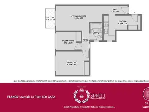 Departamento en Venta 20 años