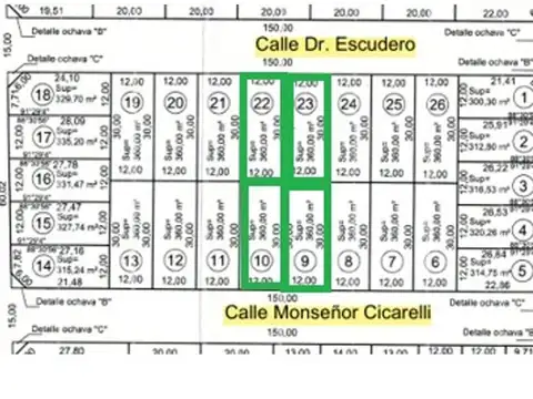 Terreno en Venta en San Nicolas De Los Arroyos, USD 30.000