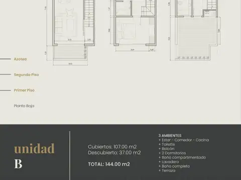 Virrey Olaguer Y Feliú 1800 , Piso B