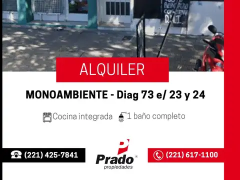 MONOAMBIENTE EN ALQUILER