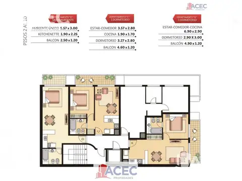 Departamento en Venta en Nuestra Señora De Lourdes, USD 60.000