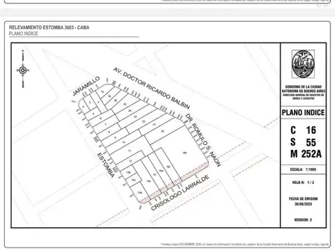 Terreno en Venta en Saavedra, USD 410.000