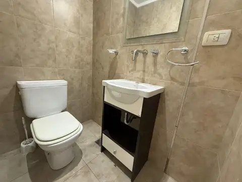 Departamento 2 ambientes con 1 baño