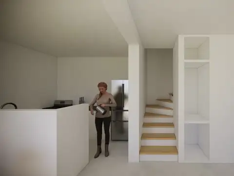 Departamento 4 ambientes con 1 baño