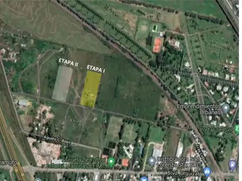 Terreno en Venta 26  mts Fondo