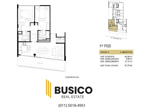 Departamento en Venta Apto profesional
