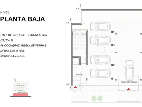 Venta al Pozo dpto de 1 dormitorio centro de Rqta.