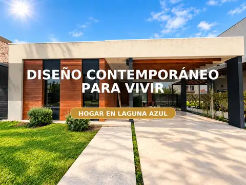 CASA 3 AMBIENTES BARRIO LAGUNA AZUL APTO CREDITO