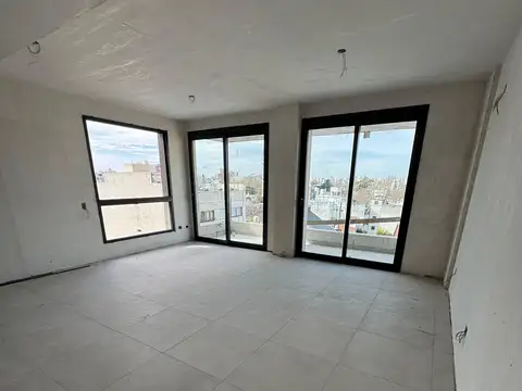 Departamento 2 ambientes con 2 baños