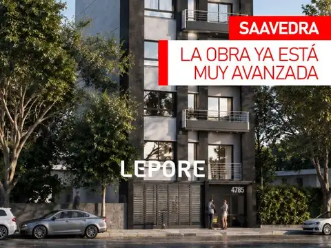 VENTA DE DEPARTAMENTO 2 AMBIENTES EN SAAVEDRA CON BALCÓN AL FRENTE