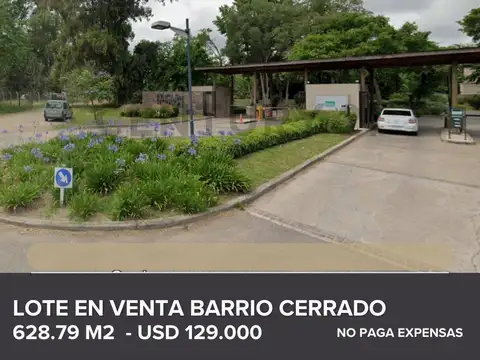 Terreno en Venta de 628,79 m2