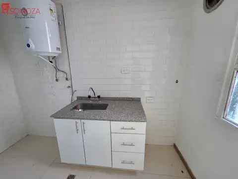 Departamento 3 ambientes con 1 baño