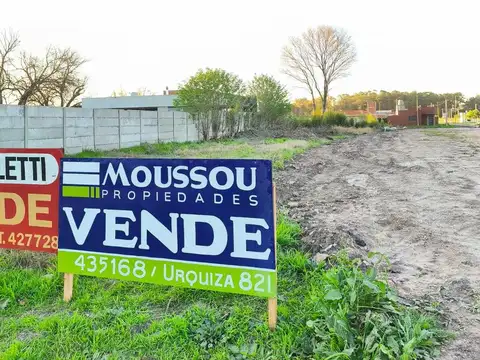 Terreno en Urquiza al Oeste