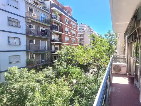 Alto Palermo 3 Ambientes con Dependencias de Servicio Piso al Frente