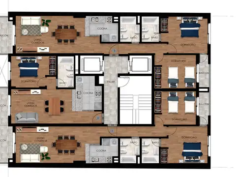 Departamento 1 Dormitorio Scuba 49 Entrega 2025