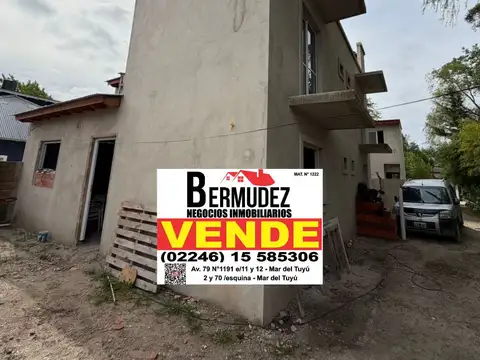 Venta chalet 4 amb a estrenar! Obra financiada calle 80 entre 8 y 9 Mar del tuyu