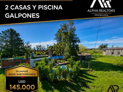 Chacra en venta de 4,5 Hás. ubicado en Canelón Chico. Casas. Tajamar. Galpones.