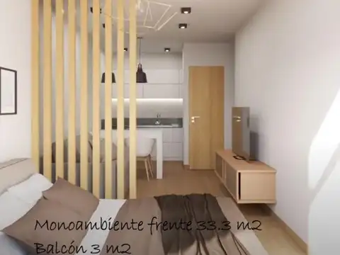 Departamento monoambiente en Coghlan