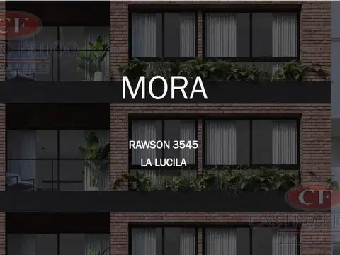 Rawson al 3500 – La Lucila | 2 amb al frente (posible 3) | Balcón | Entrega 2027 | Edificio MORA