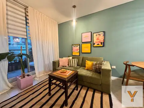 Departamento 2 ambientes con 1 baño