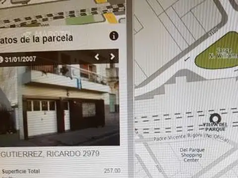 DUEÑO DIRECTO VENDE- Casa - lote -en venta en Villa del Parque